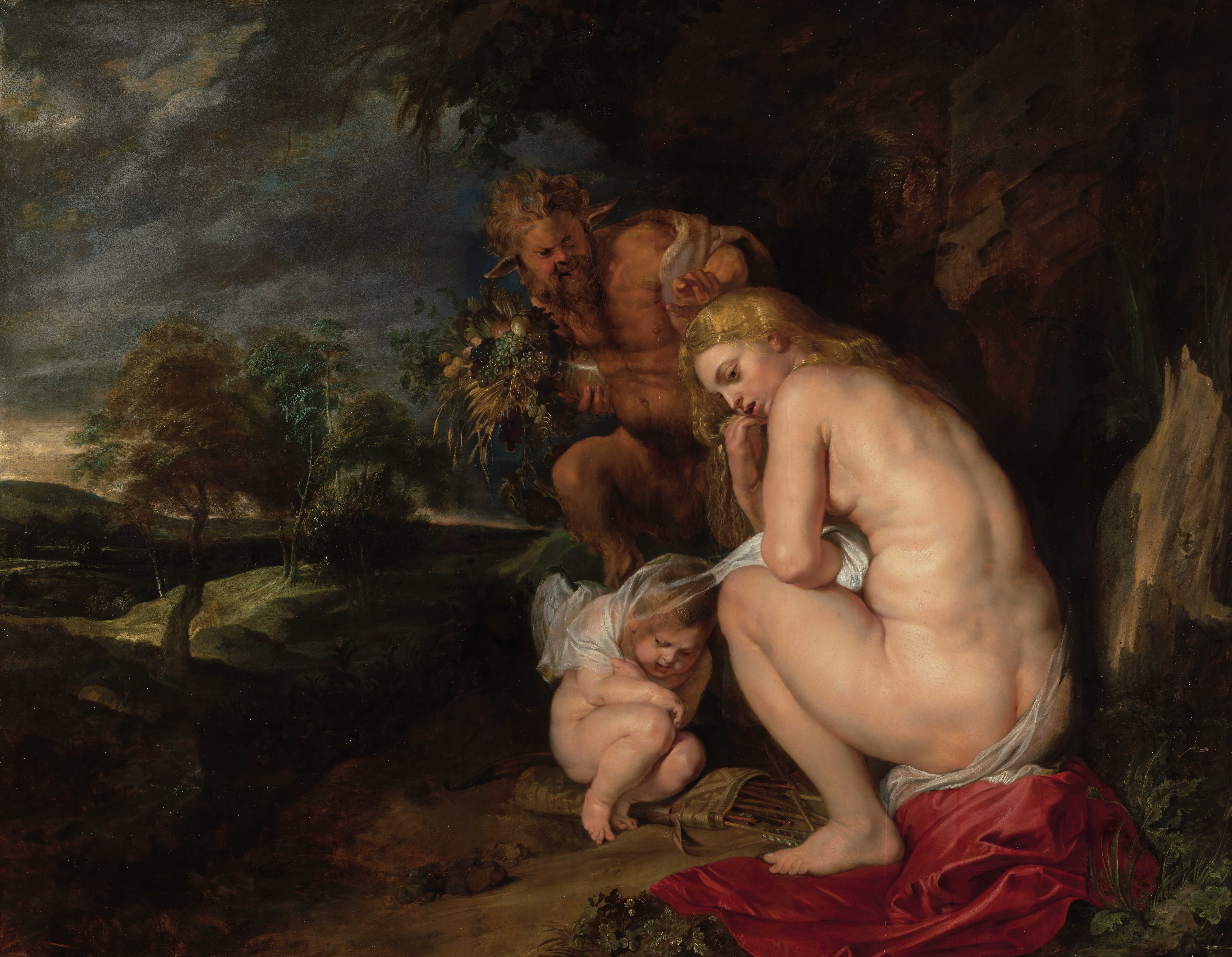 Schilderij Venus Frigida van Peter Paul Rubens