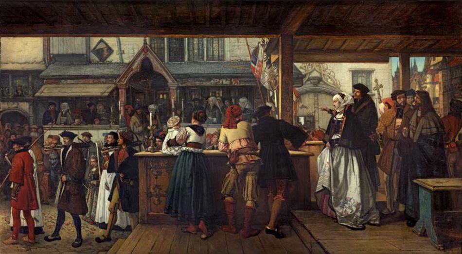Bezoek van Albrecht Dürer in Antwerpen, Henri Leys