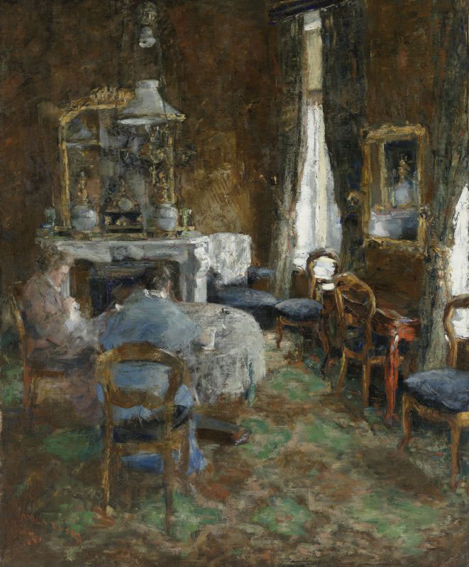 Het Burgersalon, James Ensor, KMSKA