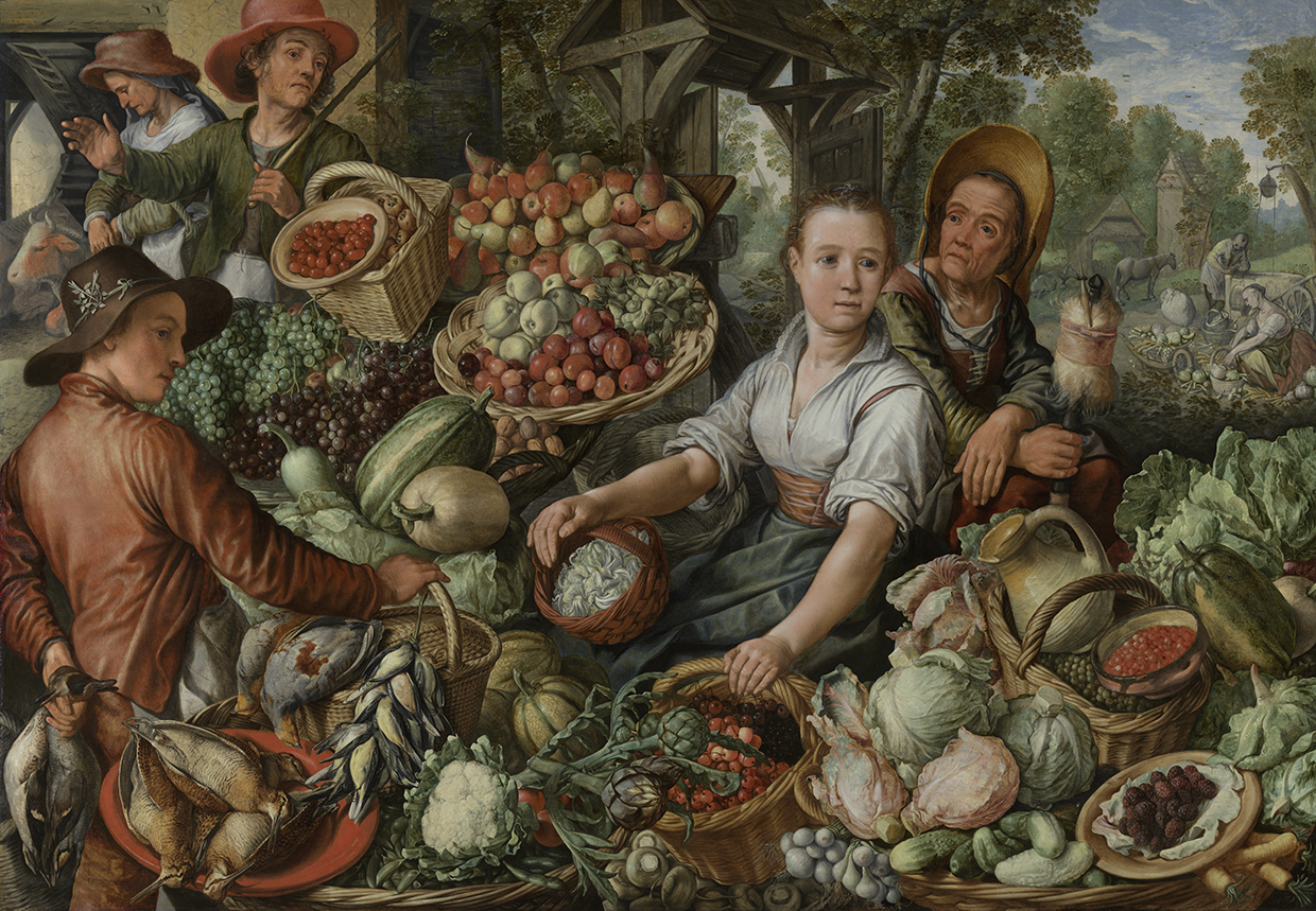 De Groentemarkt, Joachim Beuckelaer, KMSKA