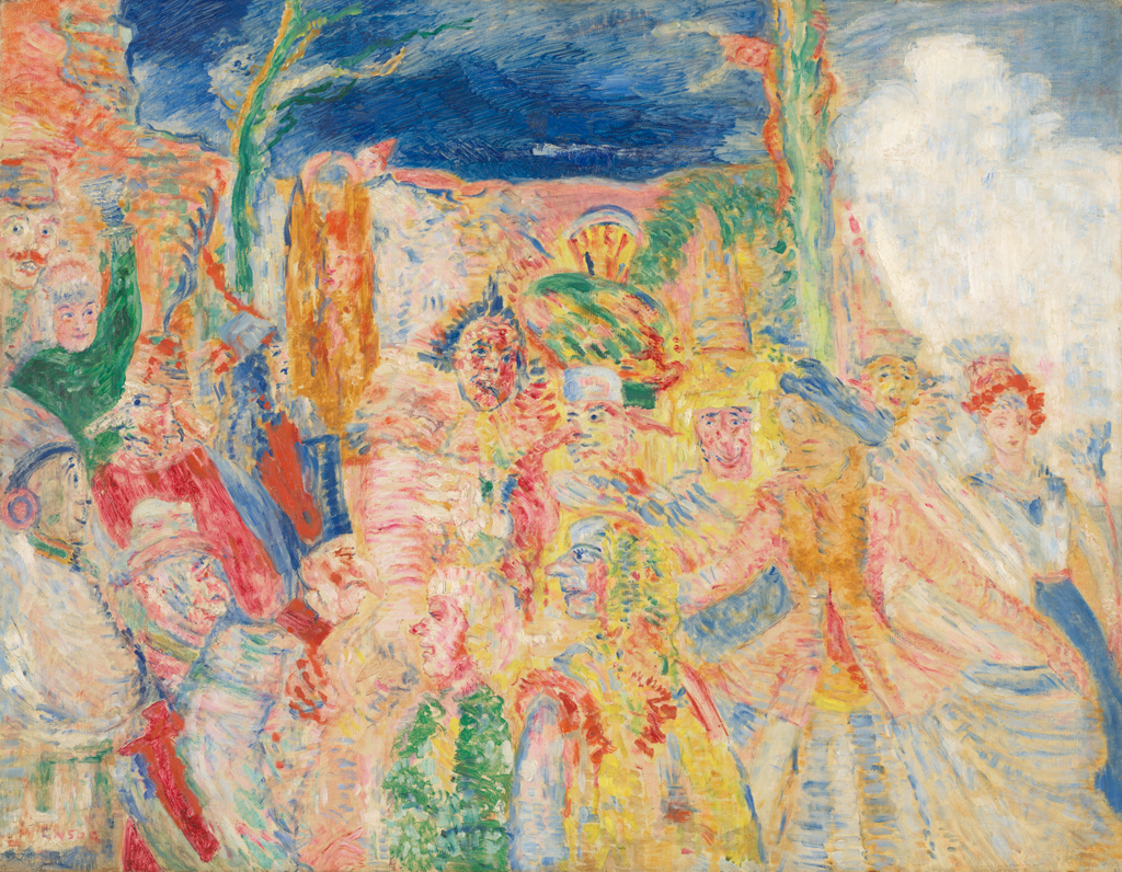 James Ensor, Carnaval de Binche, bruikleen Rubey