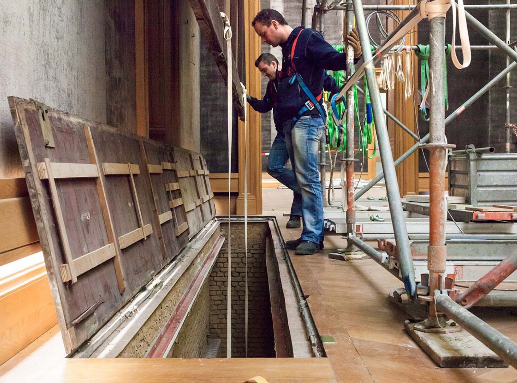 Verhuis schilderijen Rubenszaal